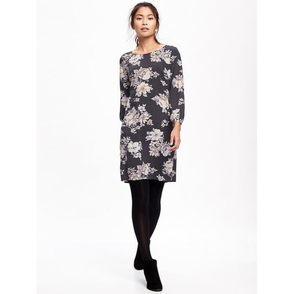 Floral Shift Dress